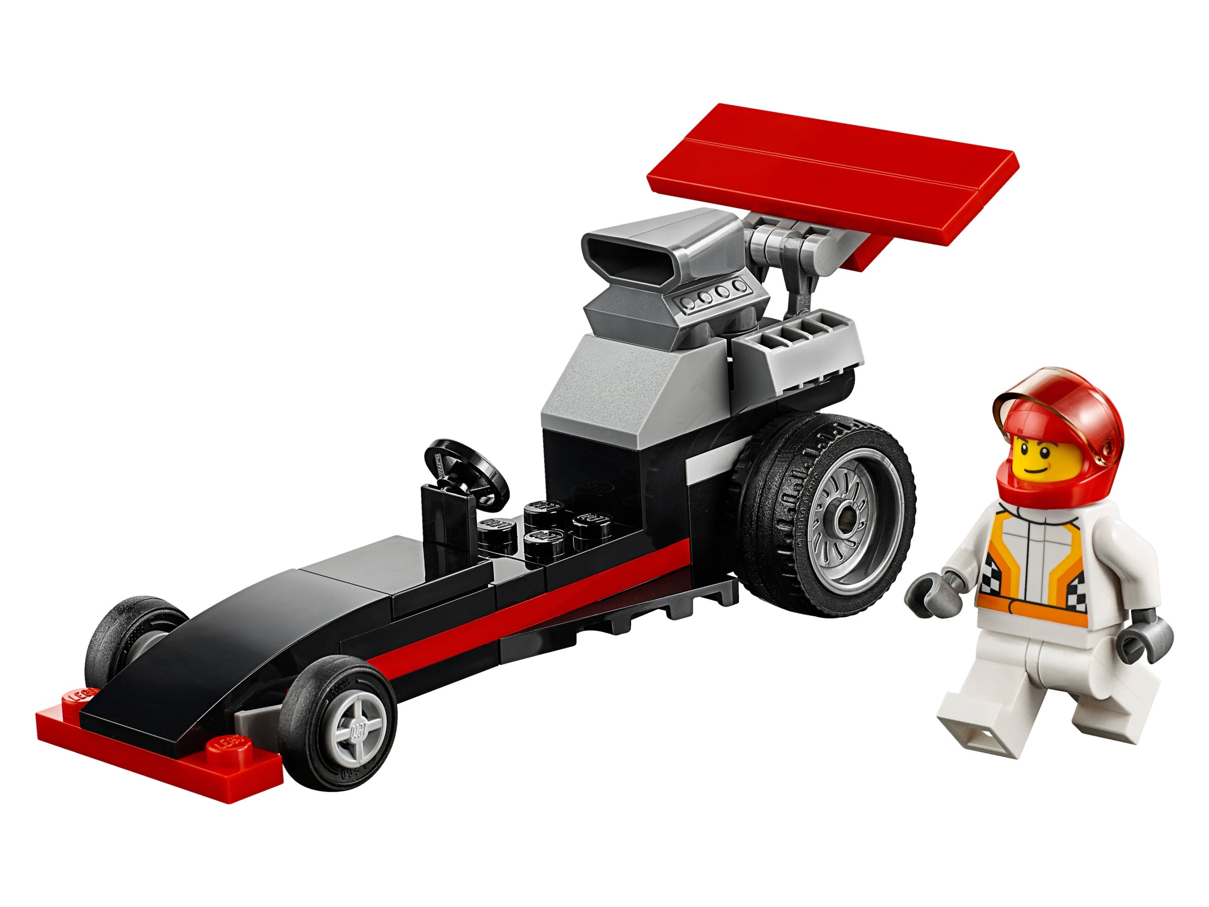 Lego City 30358 Dragster Racer Promo Polybag Set 